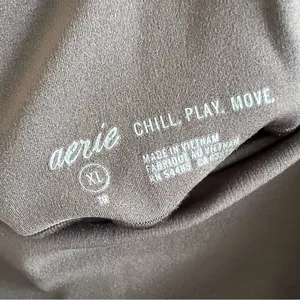 American Eagle Aerie Chill Play Move High Waist Legging Neutral Active Legging XL thumbnail 8