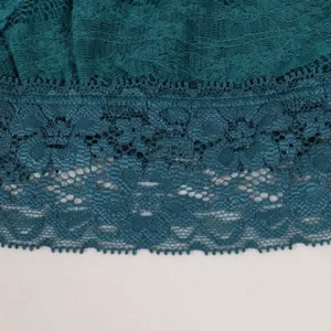 Free People NWT Scalloped Lace Bandeau in Ocean Size Medium thumbnail 2