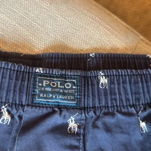 POLO by Ralph Lauren Underwear Navy Cotton Logo Sleep Pants PJs Size Medium thumbnail 5