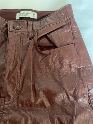 Abercrombie Leather Pants thumbnail 6