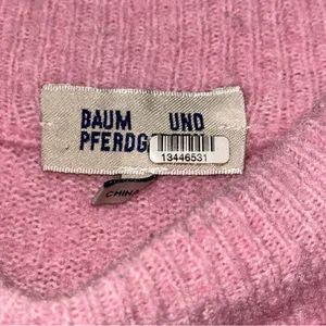 BAUM UND PFERDGARTEN XS Begonia Pink Romance Rituals Coline Puff-sleeve Sweater thumbnail 5