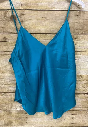 Vintage Victoria's Secret Gold Label 100% silk camisole size S thumbnail 1