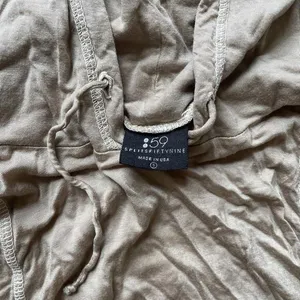 Splits59 Women Sz S Pullover Brown Hoodie Sweatshirt Stretch‎ Knit thumbnail 2