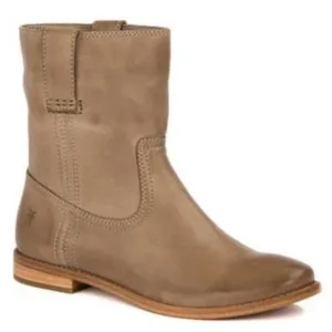Frye anna shortie boots distressed tan sz‎ 9.5 thumbnail 1