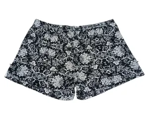 Studio Badgley Mishka Pajama 2 Piece Set Set Shorts Cami Black White Size MEDIUM NEW NWT thumbnail 9