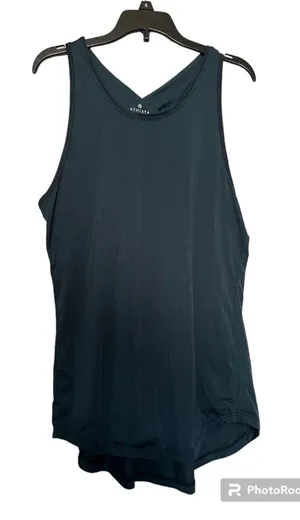 ATHLETA dark teal athletic tank‎ racerback size S thumbnail 1