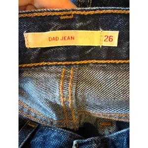 Levi's Dad Jeans Women 26 Blue Premium High Rise Straight Leg Denim Y2K Relaxed thumbnail 8