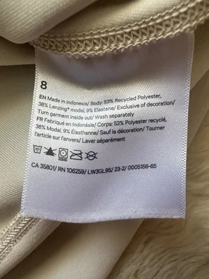 Lululemon Sweatshirt Softstreme Perfectly Oversized Cropped Crew Pullover Sz 8 thumbnail 8