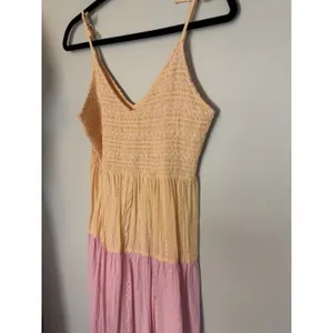 River Island River Island Shirred Midi Dress Sz Medium thumbnail 8