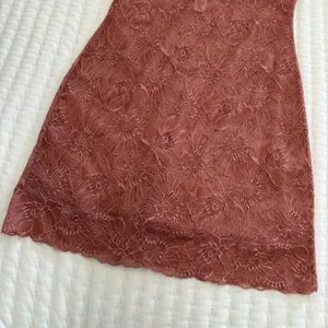 Victoria’s Secret Dusty Rose Nightie Sz S Small See Through Lace Slip Lingerie thumbnail 12