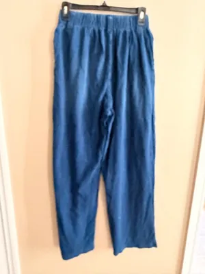 Halara Small pleated Cotton Wide-Leg Pants With Elastic Waistband thumbnail 2