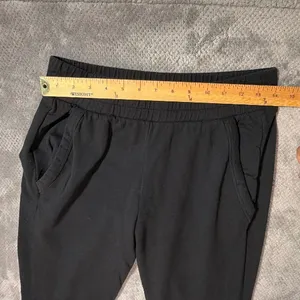 Alo Yoga Unwind Sweatpants Black High Rise Tapered Joggers Pants Activewear #170 thumbnail 8