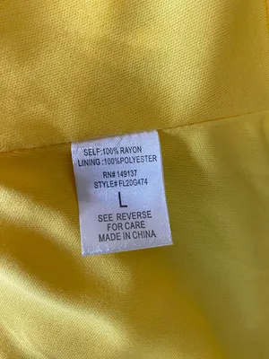 FAVLUX Yellow Floral Dress thumbnail 4