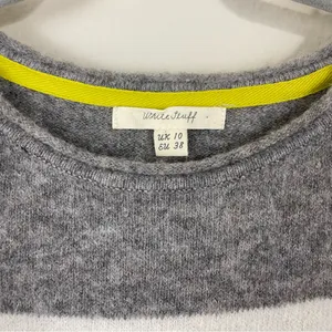 White Stuff Striped‎ Crewneck Alpaca Wool Blend Sweater Size 6 thumbnail 3