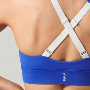 Lilybod | Chelsea‎ XR Sculpting Athletic Sports Bra in Cobalt Blue thumbnail 3