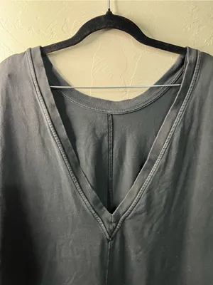 FP Movement Hot Shot Tee Romper Mineral Wash Black Oversized Boho Beach thumbnail 8