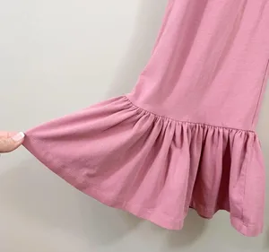 Matilda Jane Shaved Ice Big Ruffles Mauve Cropped Pants thumbnail 5