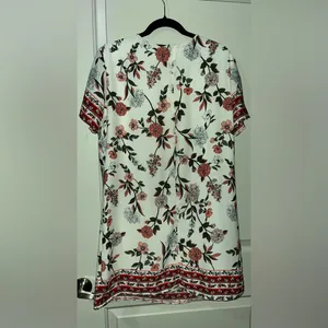 🔴Lulu's Floral Midi Dress A-Flora-Ble Cream Floral Print Shift Dress thumbnail 3