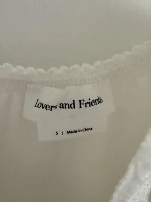 Lovers + Friends Mini Slip Dress White thumbnail 6