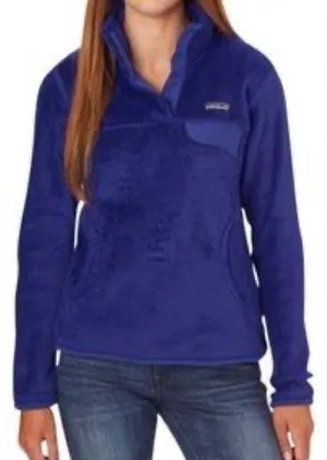 Patagonia retool snap T fleece‎ purple women’s medium thumbnail 1