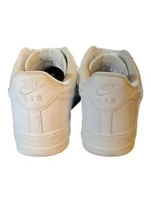 Nike Air Force 1 Low '07 - All White - Men's 10.5 - Great Condition thumbnail 4