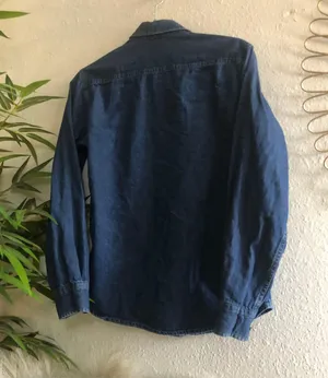 BAYLOR BEARS Denim button up down shirt top (Size XS) thumbnail 2