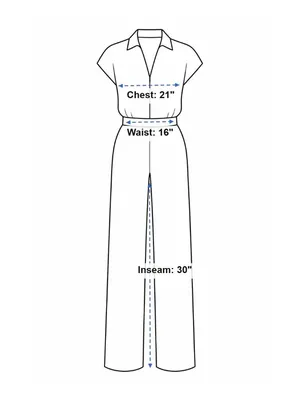 Halara V Neck Short Sleeve Pockets Wide Leg Flowy Waffle Jumpsuit Gray L Tall thumbnail 7