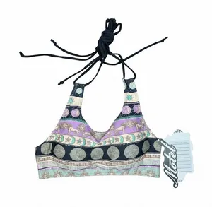 Motel Bailey Rae Halter Bikini in Eclipse Size Small NWT thumbnail 1