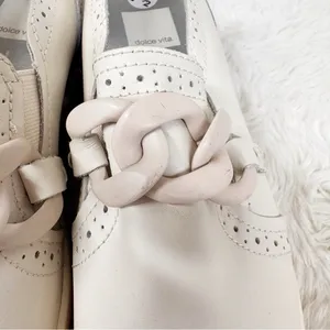 DOLCE VITA Jhenee Platform Loafer Sneakers Size 7.5 Beige Cream Slip On Casual‎ thumbnail 12