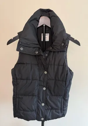 Old Navy Women's Puffer Vest, Black-XS thumbnail 1