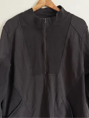 Anthropologie Daily Practice Sweatshirt Meru Brown Dress Size XL thumbnail 4