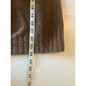 Point‎ Sur J. Crew Alpaca Merino Wool Blend Mockneck Sweater Women's Small Brown thumbnail 8