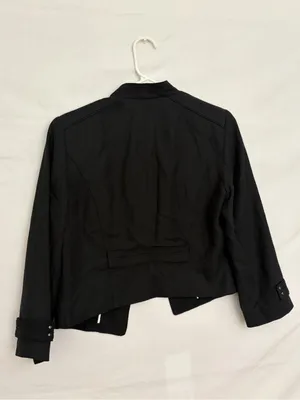 White House Black Market Women’s Black Blazer Size 8 Excellent Used(A829) thumbnail 11
