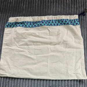 Tory Burch Storage Dustbag Dust Bag Teal Blue Authentic Wallet SLG Purse Bag thumbnail 4