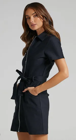 Showpo Ceres Dress In Black thumbnail 2