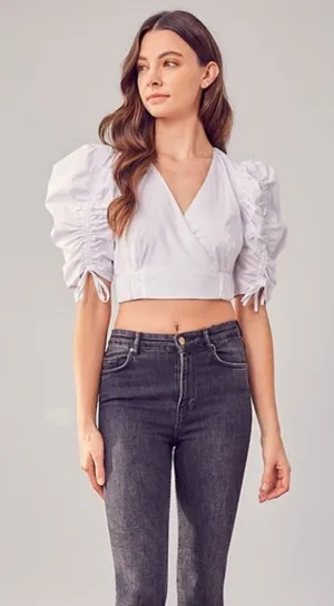 Wrap Front Top White thumbnail 1