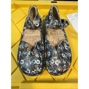 Alegria Paloma Mary Jane shoes colorful floral Leather Size 40 US 9.5-10 thumbnail 2