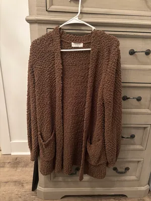 Boutique Cardigan Brown thumbnail 1