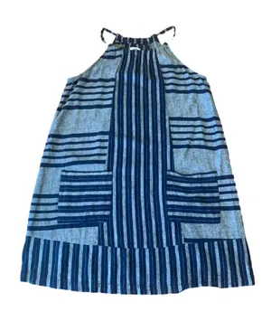Old Navy Dress Large Blue Sleeveless thumbnail 1