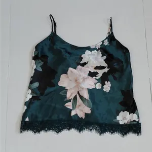90s Revival Y2K Womens Cami Tank Top Size Large Floral Fairycore Babydoll Boho thumbnail 3