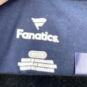 NWT Fanatics Womens Short Sleeve UV‎ Strong Custom Print T-Shirt Navy Blue Small thumbnail 5