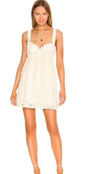 For Love & Lemons Ysabelle Mini Dress thumbnail 3