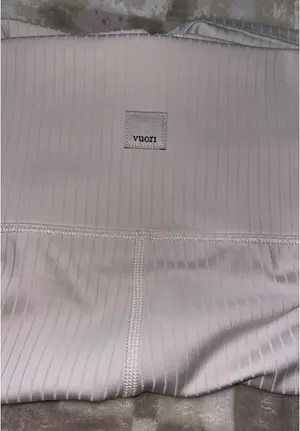 Vuori Inversion Rib Bike Shorts Cream thumbnail 6
