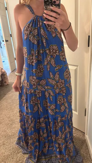 Alexie Dress Blue thumbnail 1