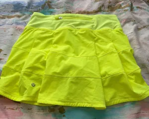 Lululemon Yellow  Skirt 2 thumbnail 1