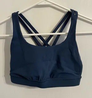 Blue Lululemon bra thumbnail 1