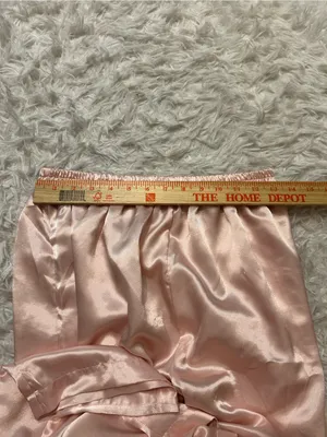 Victoria’s Secret vintage 90s gold label satin lace pajama set top shirt large thumbnail 6