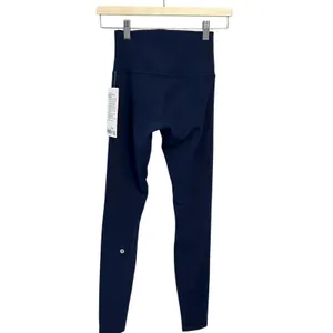 Lululemon Wunder Train High Rise Tight 28" Size 4 True Navy NWT Authentic thumbnail 2