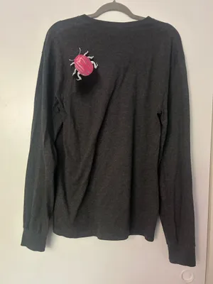 Black long sleeve tee Size L thumbnail 3