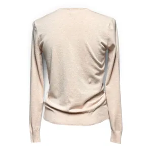 S.Christina 100% Cashmere Sweater Sparkle Star Love Pink Silver Yellow Small/Med thumbnail 4